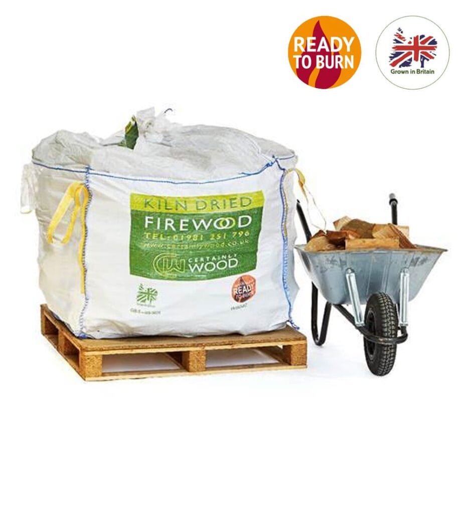 Bulk Bag of Kiln Dried Logs 0.8m3
