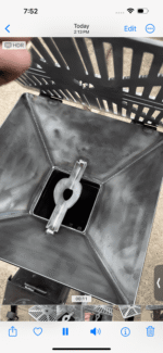 Removable Bulldog 16” Grill Top Attachment for Rocket Stove – Heavy-Duty Cooking Accessory - Image 4