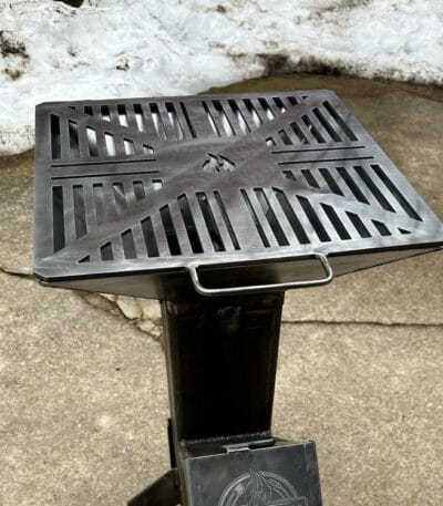 Grill Top Attachment for Rocket Stove