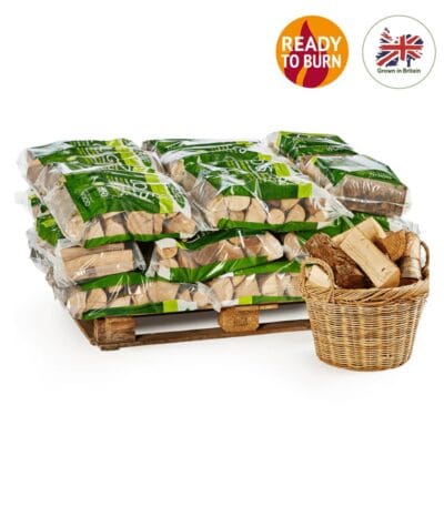 Efficient Kiln Dried Logs 30 Bags