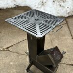 Removable Bulldog 16” Grill Top Attachment for Rocket Stove – Heavy-Duty Cooking Accessory - Image 7