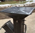 Removable Bulldog 16” Grill Top Attachment for Rocket Stove – Heavy-Duty Cooking Accessory - Image 6