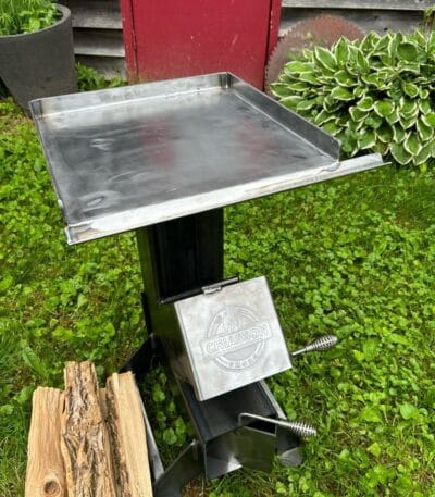 Griddle Top- Bulldog Rocket Stove
