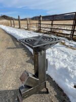 Removable grill top for 1612 rocket stove cooking - Image 5