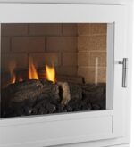 Eko Fires 6030 White Flueless Gas Stove - Image 2