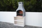 Firenze Outdoor Barbecue with Side Table - Image 2