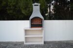 Firenze Outdoor Barbecue with Side Table - Image 6