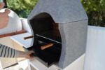 Firenze Outdoor Barbecue with Side Table - Image 4