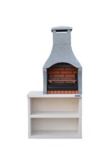 Firenze Outdoor Barbecue with Side Table - Image 5