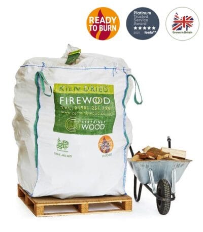Kiln Dried Firewood Large Bag 1.6m3