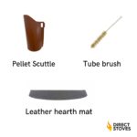 Island Lundy 8 Balanced Flue Pellet Ecodesign Boiler Stove - Image 6