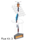 Island Lundy 8 Balanced Flue Pellet Ecodesign Boiler Stove - Image 3