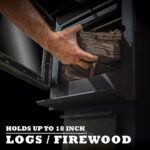 Cleveland Iron Works F500110 Stove 2500 sq ft Pedestal Wood Burning - Image 4