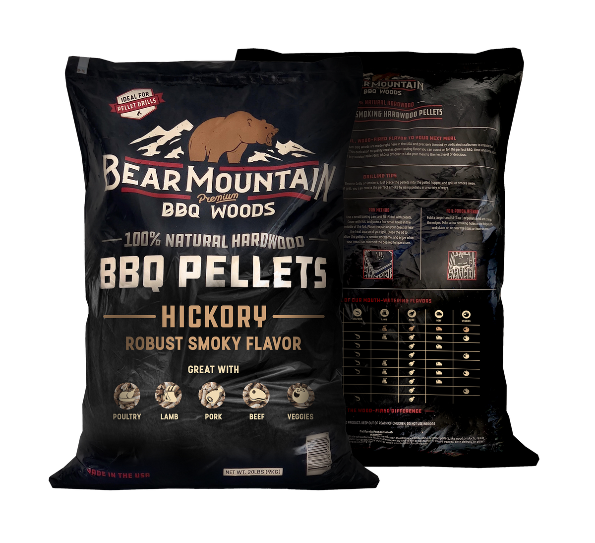 Hickory BBQ Wood Pellets
