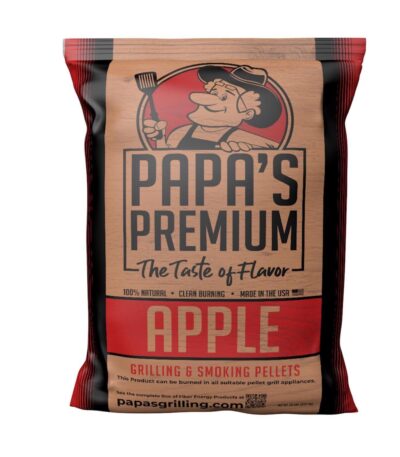 Papa's Premium Hardwood Pellets All Natural Apple 20 lb