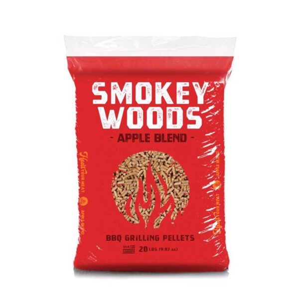 Smokey Woods Hardwood Pellets All Natural Apple 20 lb
