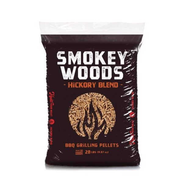 Smokey Woods Hardwood Pellets All Natural Hickory 20 lb