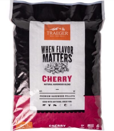 Traeger Premium All Natural Cherry Hardwood Pellets 20 lb