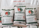 Woodlets Wood Pellets 10kg and 15kg