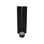 Drolet 6" Vortex To-the-ceiling Double Wall Pipe Kit VODBKTC06