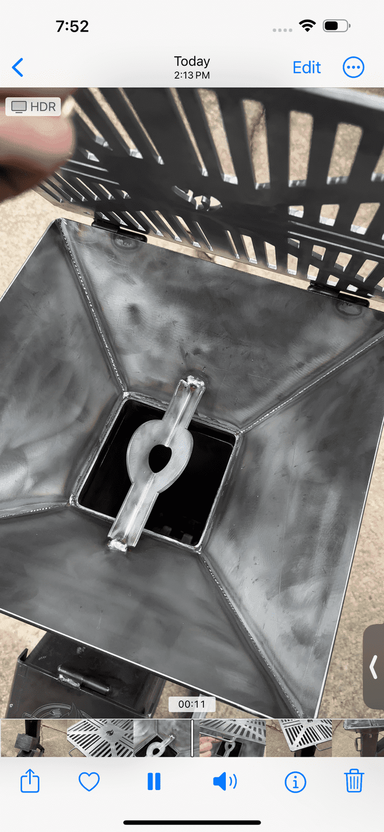 Removable Bulldog 16” Grill Top Attachment for Rocket Stove – Heavy-Duty Cooking Accessory