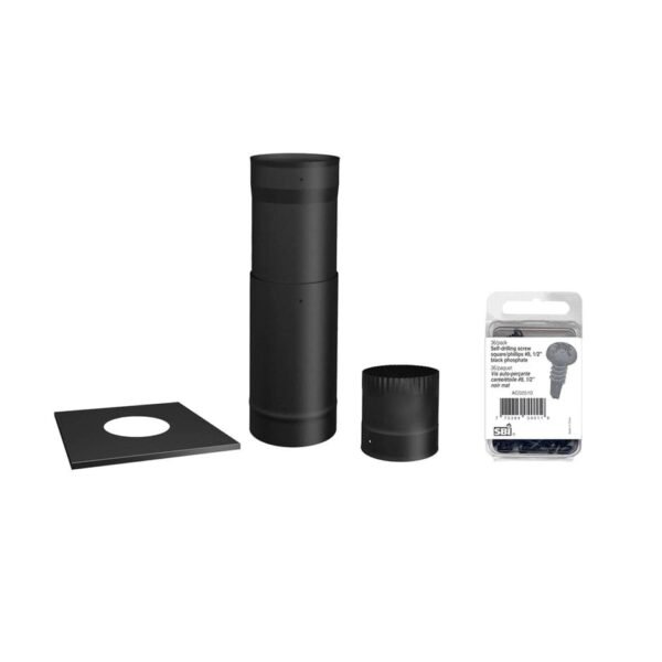 Drolet 6” Single Wall Pipe To The Ceiling – SP00370