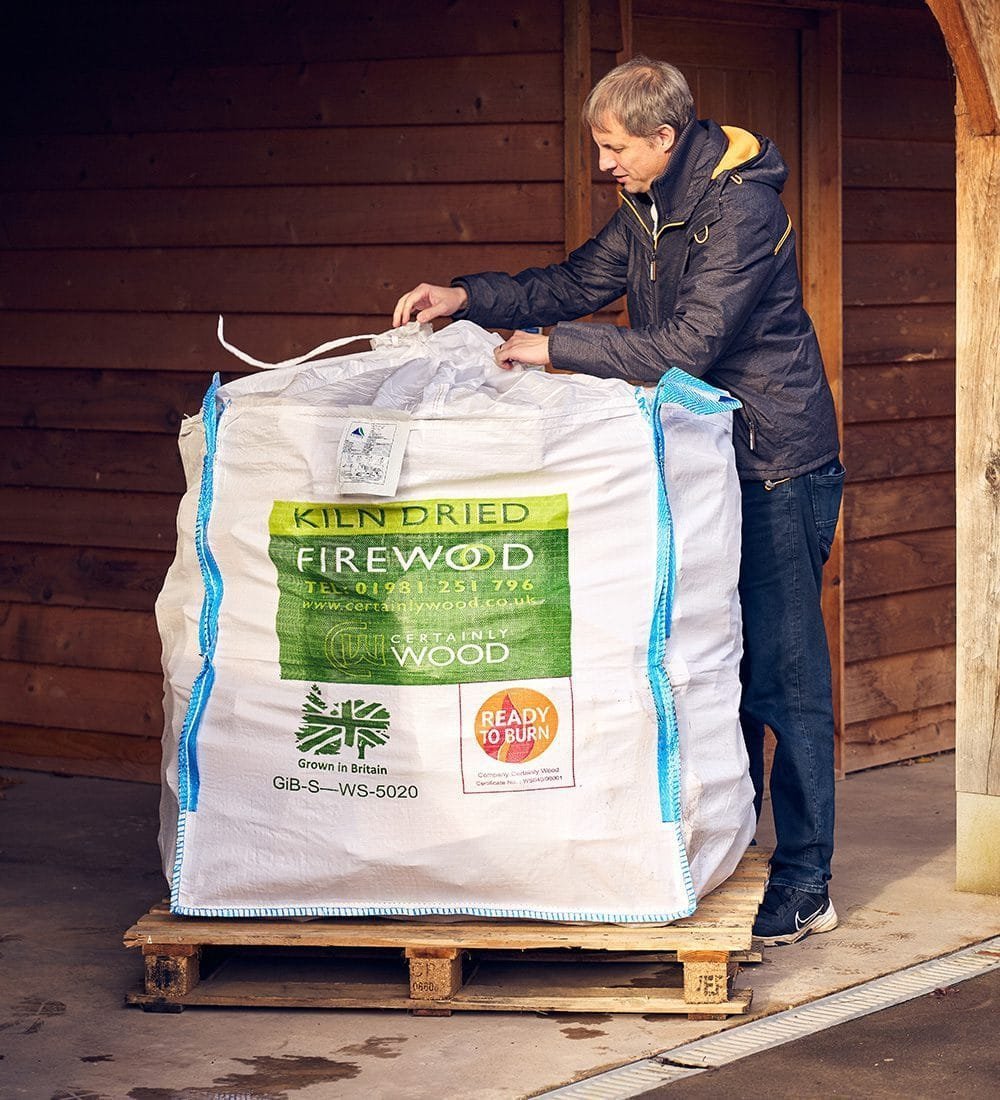 Kiln Dried Logs Medium Bag 1.2m3
