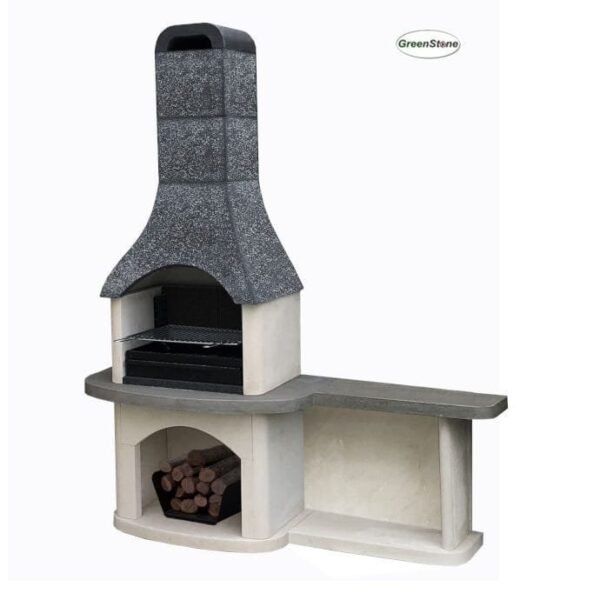 Sorrento Masonry Barbecue with Side Table