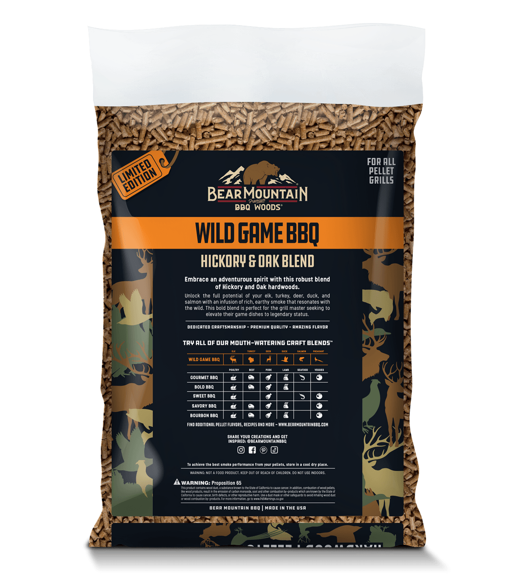 Wild Game BBQ Craft Blends® Wood Pellets