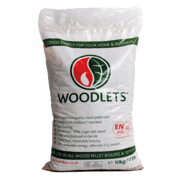 Woodlets Wood Pellets 10kg and 15kg